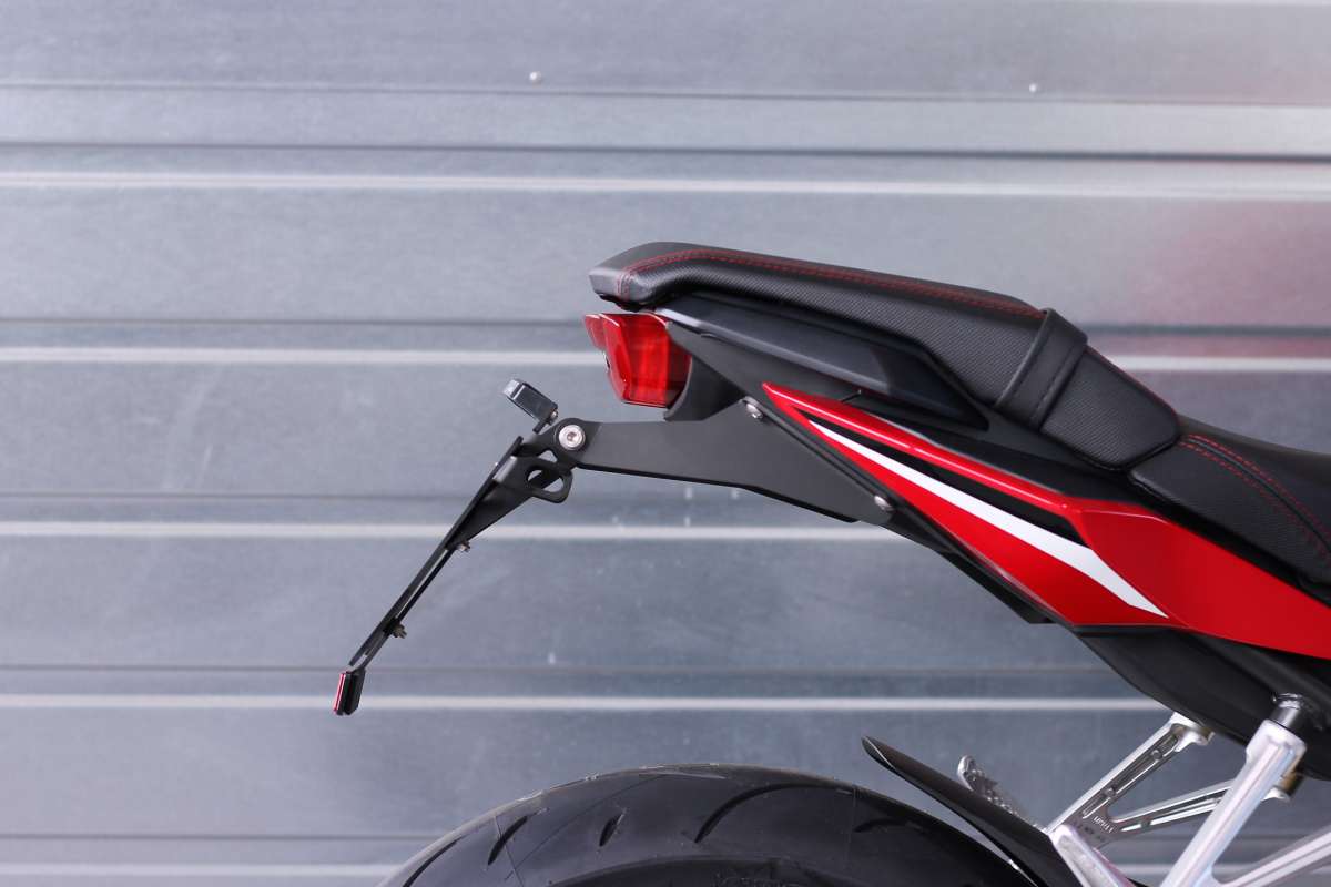 Barre D'Appui Passager Arrière Lorababer - Compatible Honda CB650R 2019-2020 - Noir CNC