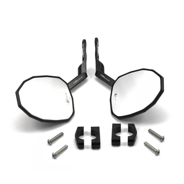 Supermoto Spiegel SET LR Typ 2 schwarz