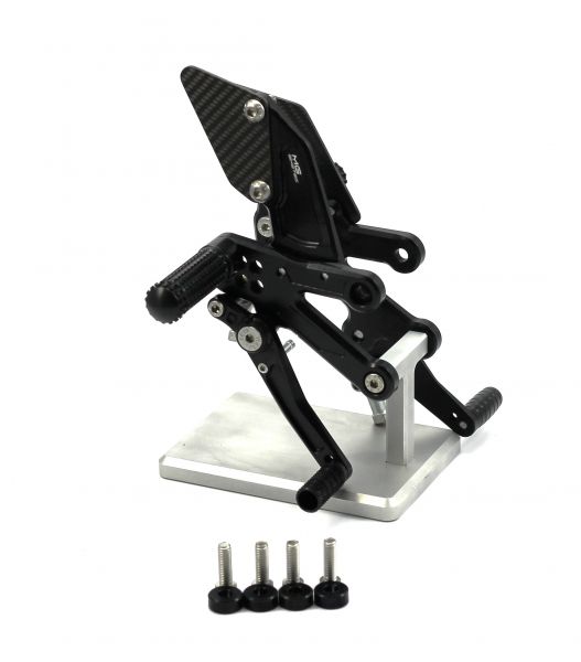 Rennsport-Fussrastenanlage / Rastenanlage / Fußrastenanlage ohne ABE