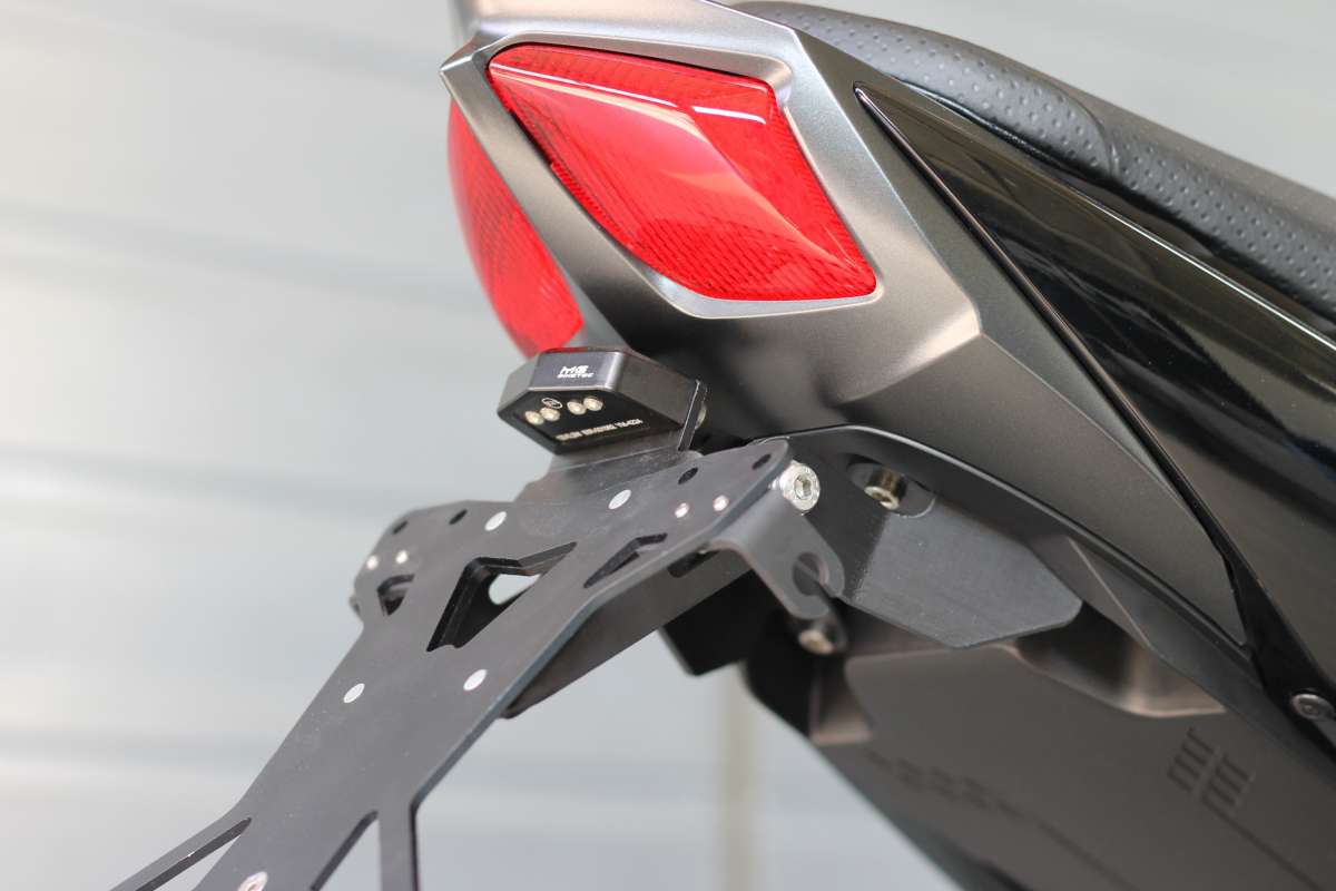 Stainless Steel Tail Tidy License Plate Bracket For Suzuki SV650 / SV650X (2015-2021) - Fender Eliminator Kit