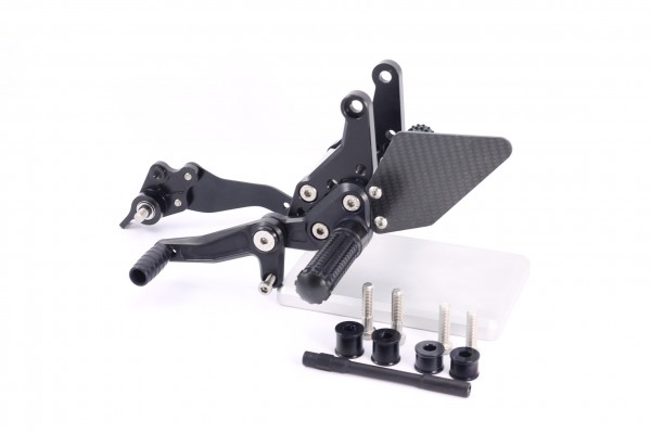 Sportfussrastenanlage / Rastenanlage / Fußrastenanlage mit ABE, gültig in D - A - CH