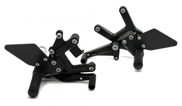 Sportfussrastenanlage / Rastenanlage / Fußrastenanlage mit ABE, gültig in D - A - CH