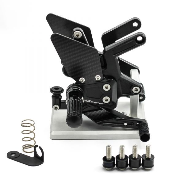 Sportfussrastenanlage / Rastenanlage / Fußrastenanlage mit ABE, gültig in D - A - CH