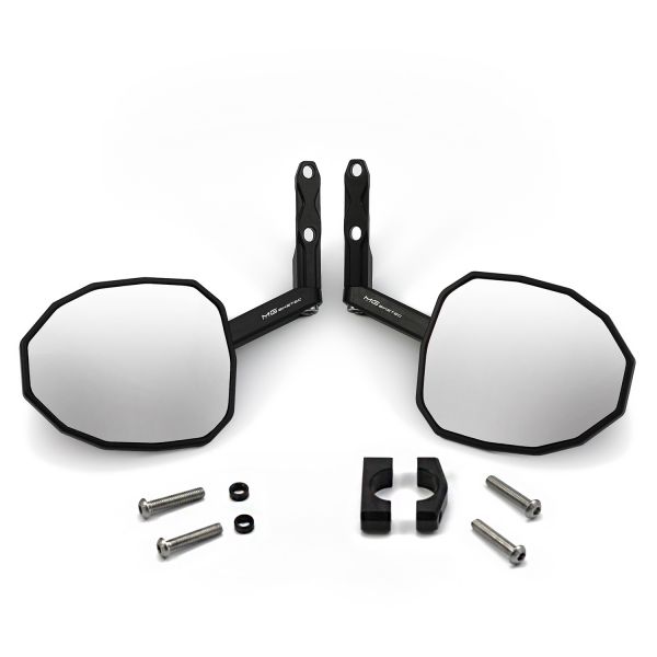 Rétroviseur supermoto SET LR type 2 noir