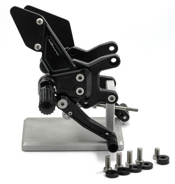 Sportfussrastenanlage / Rastenanlage / Fußrastenanlage mit ABE, gültig in D - A - CH