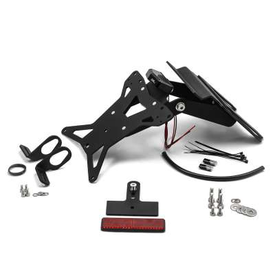 Motorcycle License Number Plate Holder Bracket Tail Tidy Fender