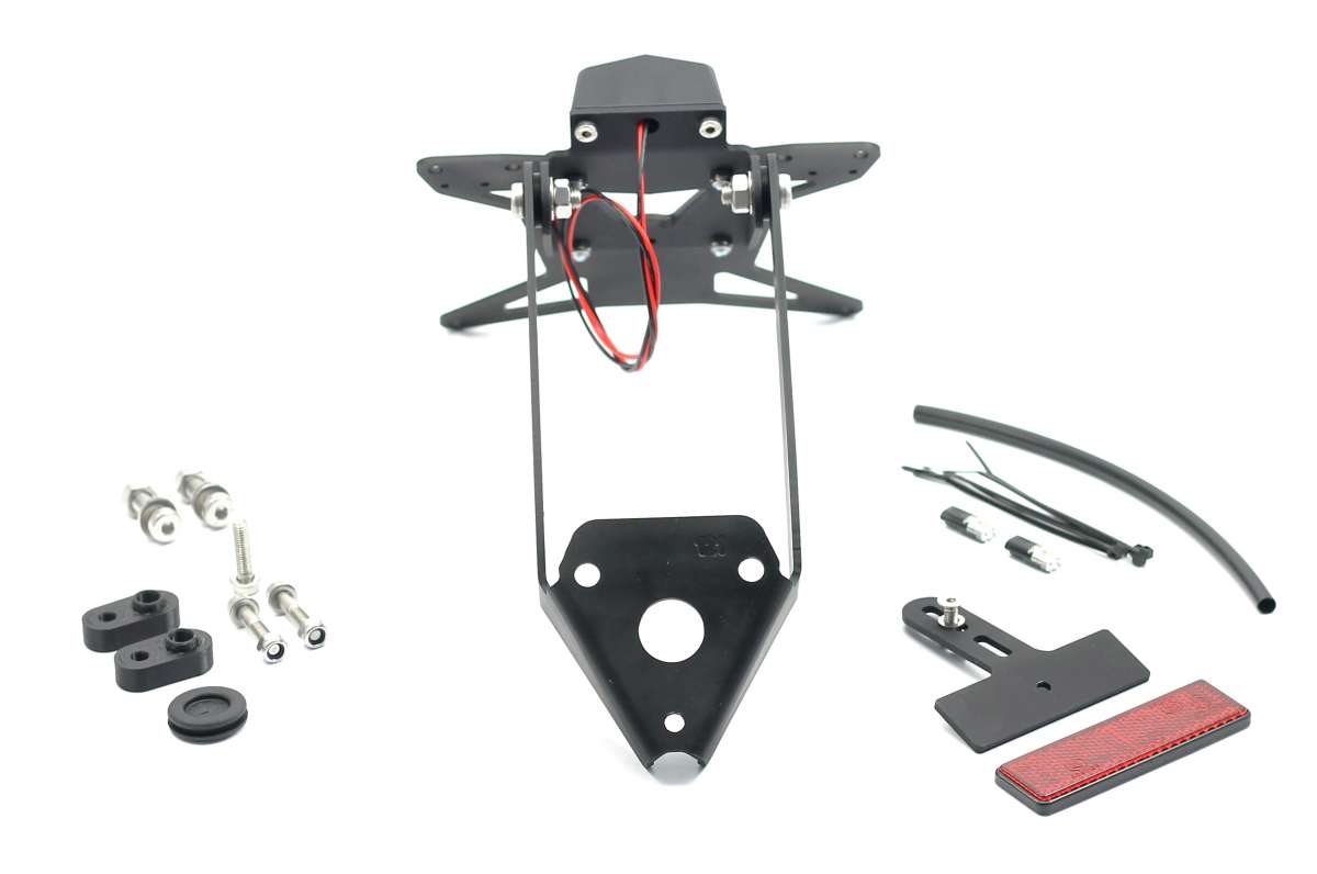 Tail tidy - Fender eliminator - License plate support | Daytona