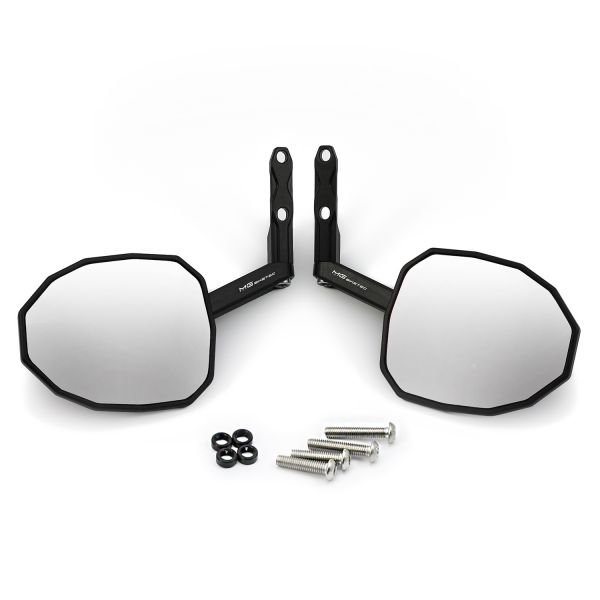 Supermoto Spiegel SET LR Typ 2 schwarz